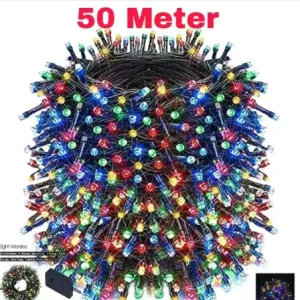 50M LED String Lights with 8 Mode Contro...