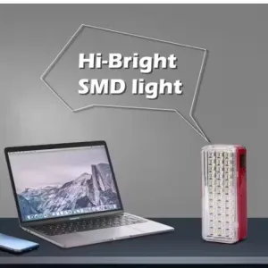 Solar Emergency LED Light with 24 SMD Extra Bright Output