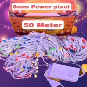 50 Meter Pixel LED Rice Light Multicolor...