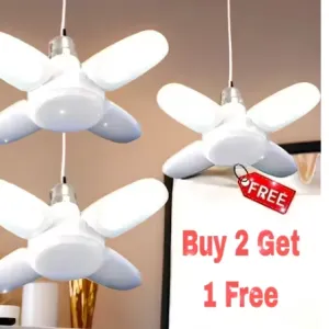 LIGHT 25 WATT 4 FAN LED BULB LIGHT HOME...