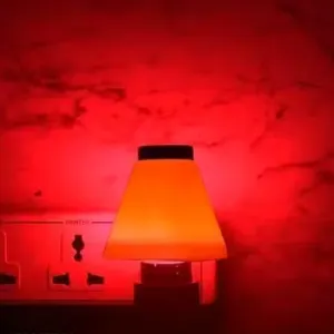 Color Changing Plug In Night Light Set of 4 Soft Glow