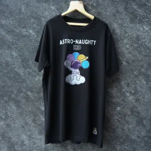 Tornado Orange Graphic Cotton T Shirt for Kids