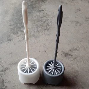 Toilet Cleaning Brush with Holder Pot