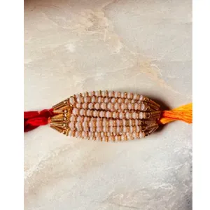 LIGHT Rakhi 12 pice combo rakhi Golden white red gold beautiful rakhi with roli and chawal Bhaiya bhabi rakhi bhai, bro, brother Pack of 12