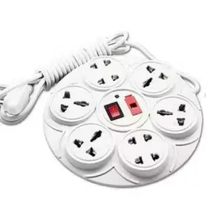 Round Strip Extension Cord 6 A 8 Univers...