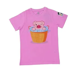 KUCHU Unisex Kids T-Shirt | Super Combed Cotton-Modal Fabric – Softer & Breathable Ultra-Soft, Lightweight Material | Unique Digital Print | Casual Wear for Boys & Girls