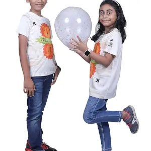 Kuchu Unisex Kids Cotton Modal T Shirt Ultra Soft Lightweight Tee