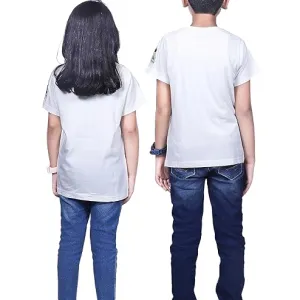 Kuchu Unisex Kids Cotton Modal T Shirt Soft Breathable Casual Wear