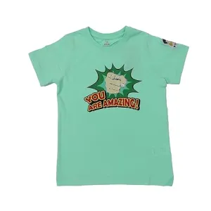 Unisex Kids Cotton Modal T Shirt Soft Breathable Casual Wear