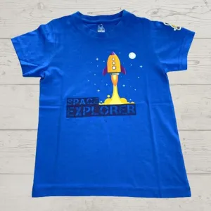 Unisex Kids Cotton Modal T Shirt Soft Breathable Casual Wear