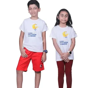 Unisex Kids Cotton Modal T Shirt Soft Br...
