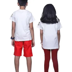 Unisex Kids T-Shirt | Super Combed Cotton-Modal Fabric – Softer & Breathable Ultra-Soft, Lightweight Material | Unique Digital Print | Casual Wear for Boys & Girls