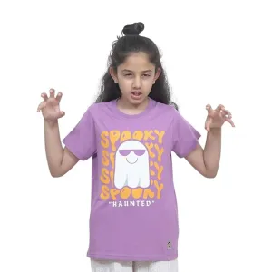 Unisex Kids T-Shirt – Spooky Haunted Dig...