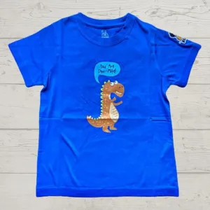 Unisex Space Explorer Print Cotton Modal T Shirt for Kids Casual