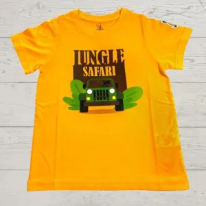 Unisex Jungle Safari Print Cotton Modal T Shirt Soft Breathable