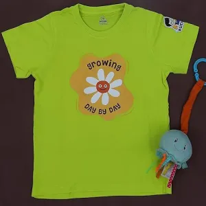 Kids Growing Design Cotton Modal T Shirt Comfortable Casual Wear