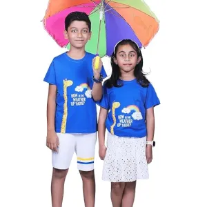 Unisex Weather Graphic Cotton Modal T Shirt Soft Breathable Tee