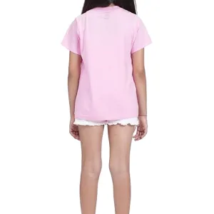 Unisex Little Princess Print Cotton Modal T Shirt Kids Casual