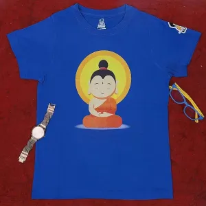 Unisex Tshirt | Made of Super Combed Cotton-Modal Natural Fiber Better Than 100% Cotton| Soft & Breathable Fabric| Unique Digitally Printed Design |Buddha