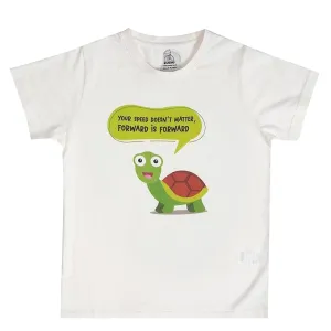 Unisex Forward Is Forward Print Cotton Modal T Shirt Soft