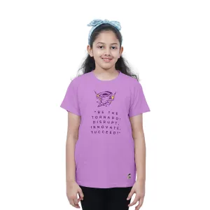 Kids’ Unisex T-Shirt  | “Tornado” Graphic Digital Print | Soft Cotton-Modal Blend | Breathable, Comfortable & Stylish Casual Top for Boys & Girls