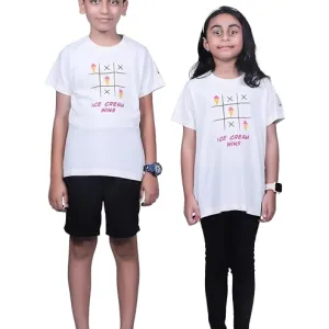 Unisex Ice Cream Wins Print Cotton Modal...