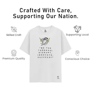 Unisex Tornado Cotton Modal T Shirt Lightweight Casual Tee