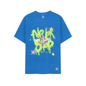 Kids Dark Blue Dream Print Cotton Modal T Shirt Casual Wear