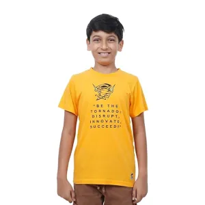 Unisex Kids T-Shirt,Multi-Color Cotton-Modal Blend – Softer & More Breathable Than 100% Cotton | Tornado Disrupt Digital Print, Boys & Girls (All Ages)