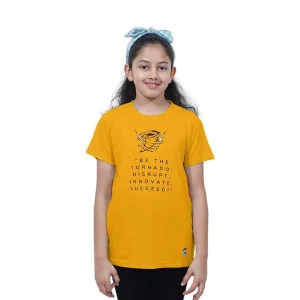 Unisex Kids T-Shirt,Multi-Color Cotton-Modal Blend – Softer & More Breathable Than 100% Cotton | Tornado Disrupt Digital Print, Boys & Girls (All Ages)