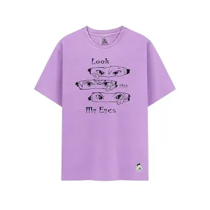 Kids Look Thru My Eyes Cotton Modal T Shirt Lightweight