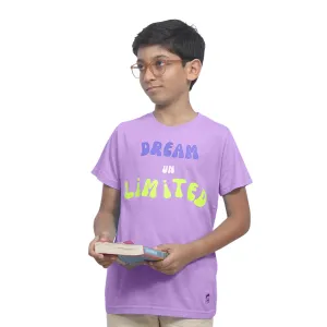 Kids Purple Dream Print Cotton Modal T Shirt 10–11Y