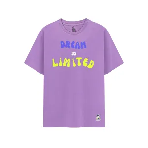 Kids Purple Dream Print Cotton Modal T Shirt 10–11Y