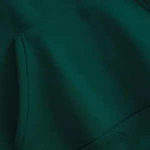 Women’s Polycotton Fleece Plain Full-Zip Hooded Winter Sweatshirt | Kangaroo Pocket | Casual Warm Outerwear