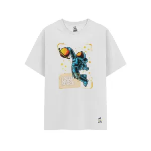 Kids’ Unisex T-Shirt “More Space” Digital Print | Premium Cotton-Modal Blend | Soft, Breathable & Durable Casual Wear for Boys & Girls