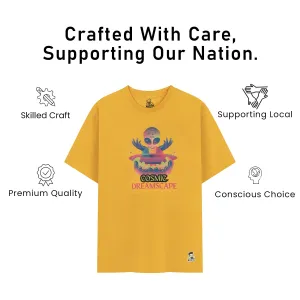 Kids Cosmic Digital Print Cotton Modal T Shirt Casual Wear