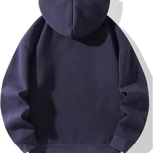 Men Soft-Fleece Gym Pullover I Ultra-Warm Men's Athletic Cotton Hood for Men I Winter Workout Pullover I Stylish Sweatshirt for Gym, Running, Travel & Winter Wear