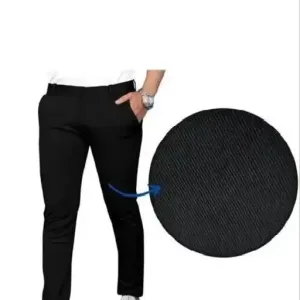 Men’s Slim Fit Stretchable Black Trouser