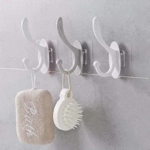 Self Adhesive Plastic Wall Hook for Home...