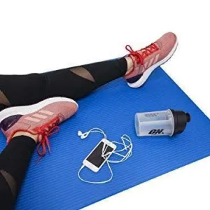 Anti Skid Yoga Mat for Home Workout and Fitness Exercise