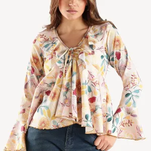 FLORAL TOP