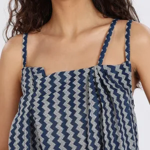 ZIGZAG KNITTED TOP