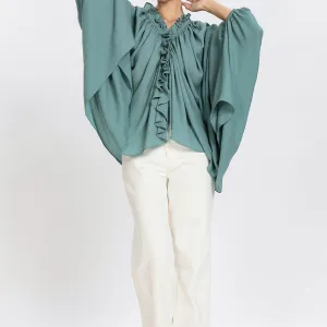 Ruffle Top for Women Stylish Casual Wear