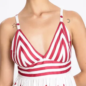 POLKA DOT MINI DRESS