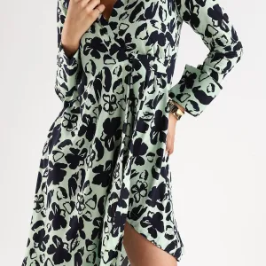 Women Rayon Printed Dress Lightweight Summer Outfit