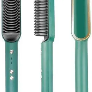 3 in 1 Electric Hair Straightener Brush...