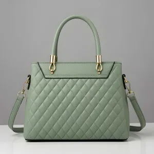 Premium Quality Women’s Stylish Handbag | Elegant PU Leather Shoulder & Tote Bag for Ladies | Spacious Multi-Compartment Design with Golden Hardware & Fur Ball Charm | Perfect for Office, Daily Use, Travel & Parties