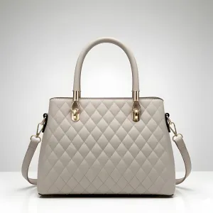 Premium Quality Women’s Stylish Handbag | Elegant PU Leather Shoulder & Tote Bag for Ladies | Spacious Multi-Compartment Design with Golden Hardware & Fur Ball Charm | Perfect for Office, Daily Use, Travel & Parties