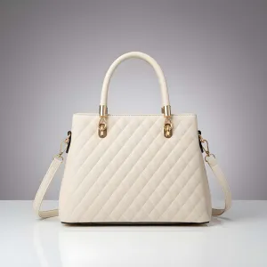 Premium Quality Women’s Stylish Handbag | Elegant PU Leather Shoulder & Tote Bag for Ladies | Spacious Multi-Compartment Design with Golden Hardware & Fur Ball Charm | Perfect for Office, Daily Use, Travel & Parties