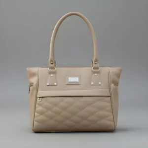 Premium Quality Women’s Stylish Handbag | Elegant PU Leather Shoulder & Tote Bag for Ladies | Spacious Multi-Compartment Design with Golden Hardware & Fur Ball Charm | Perfect for Office, Daily Use, Travel & Parties